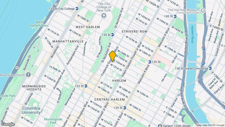 267 W 131st St Map and Location Details