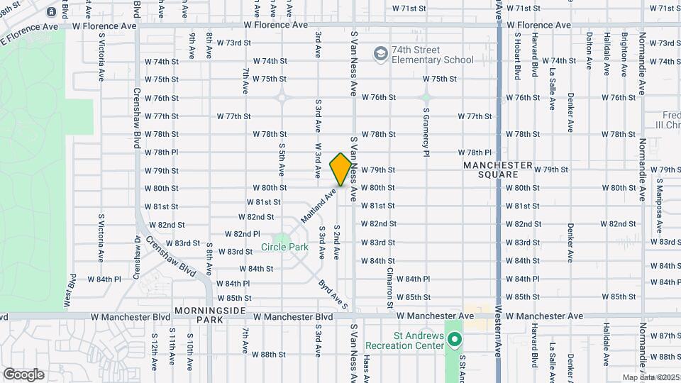 8002 2nd Ave Map and Location Details