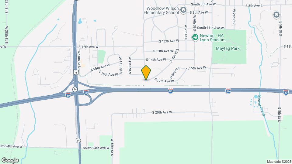 1121 S 17th Ave W Map and Location Details