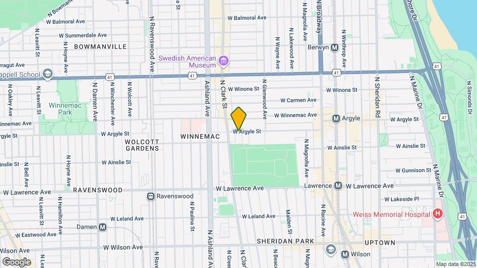 4922 N Janssen Ave Mapa y Detalles de la Ubicación