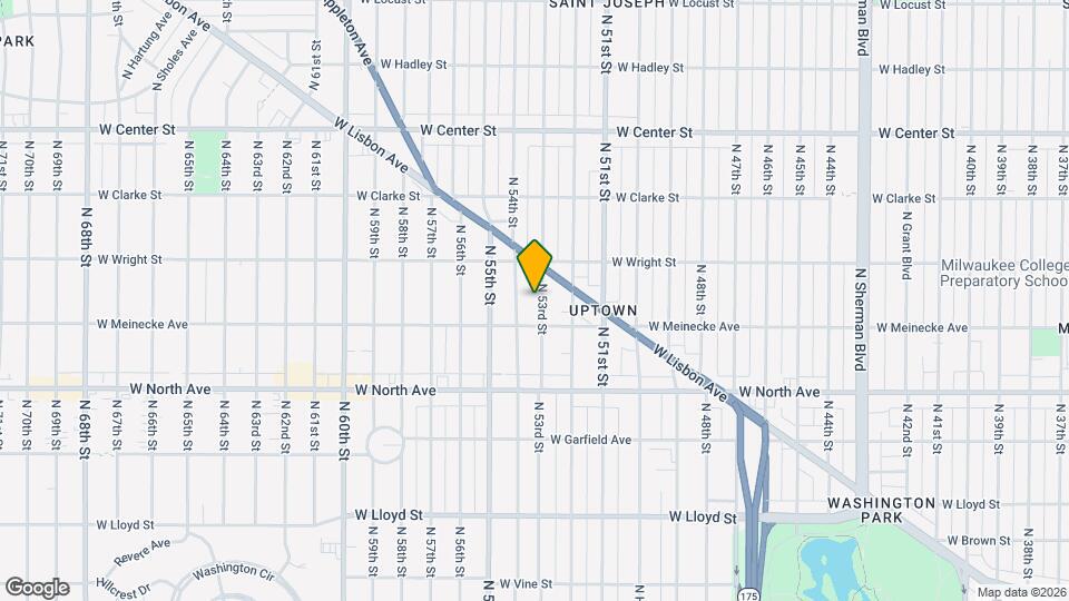 2429 N 53rd St Map and Location Details