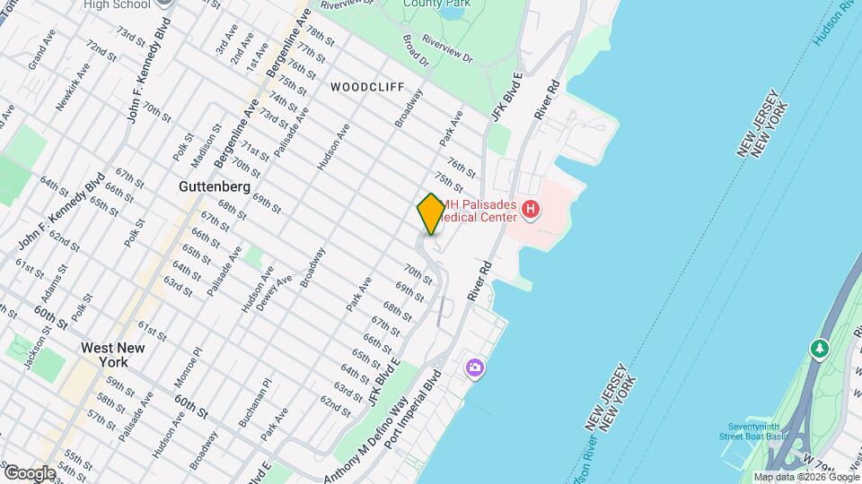 Hudson Ridge Apartments Map and Location Details