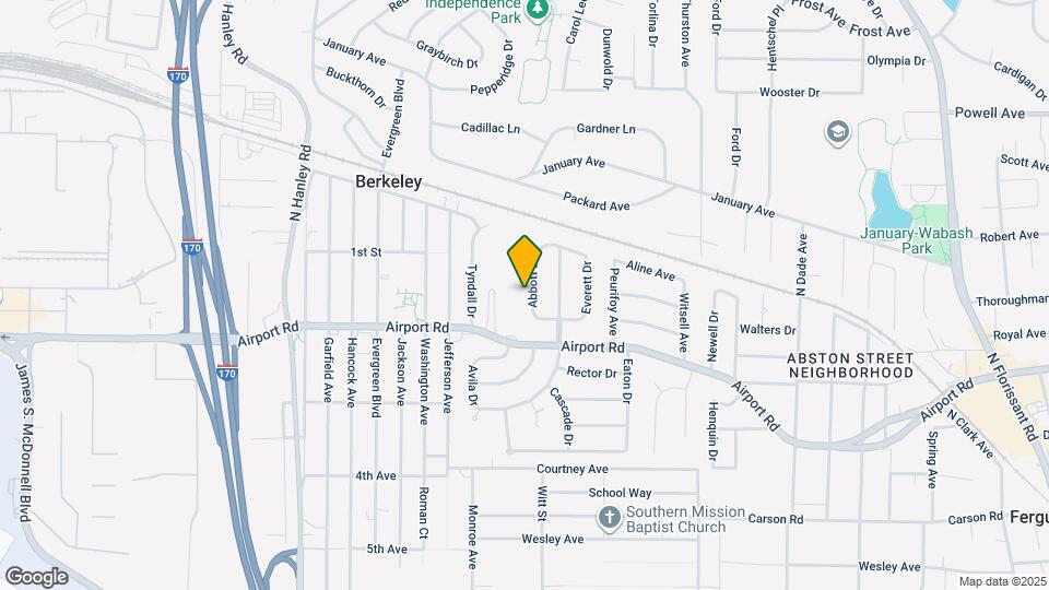 6317 Abbott Dr Map and Location Details