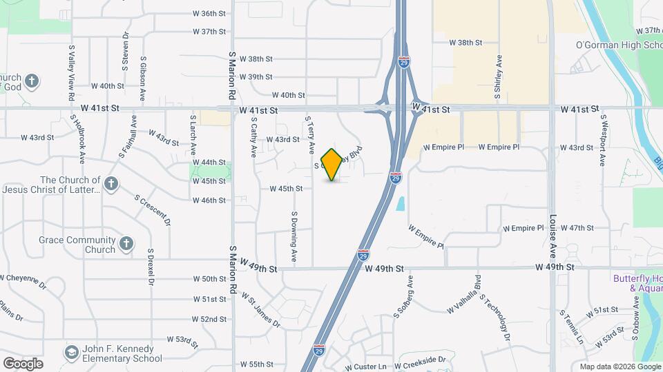 3712 S Terry Ave Mapa y Detalles de la Ubicación