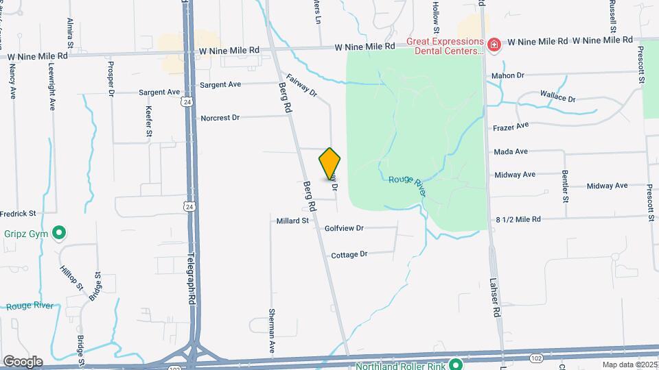 21771 Fairway Dr Map and Location Details
