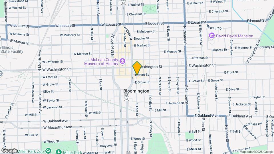 213 E Front Street Map and Location Details