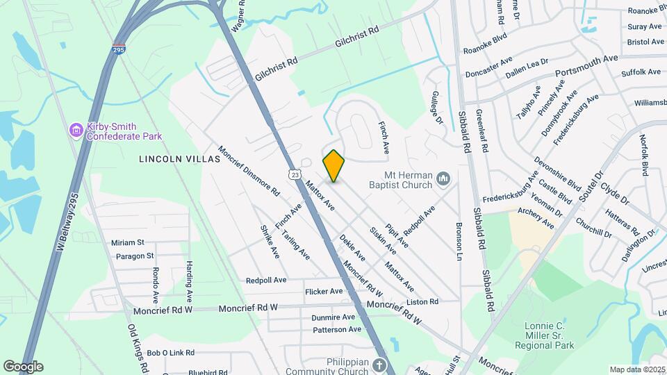 8135 Siskin Ave Map and Location Details
