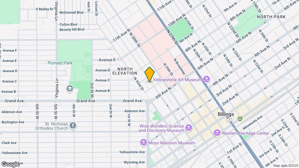 708 N 31st St Map and Location Details