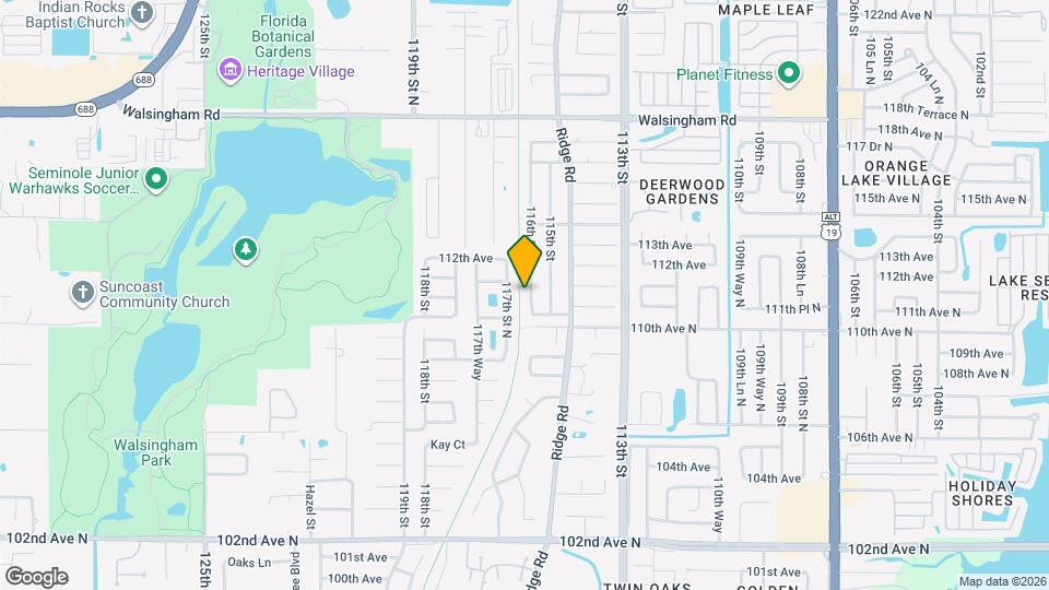 11128 116th St Map and Location Details