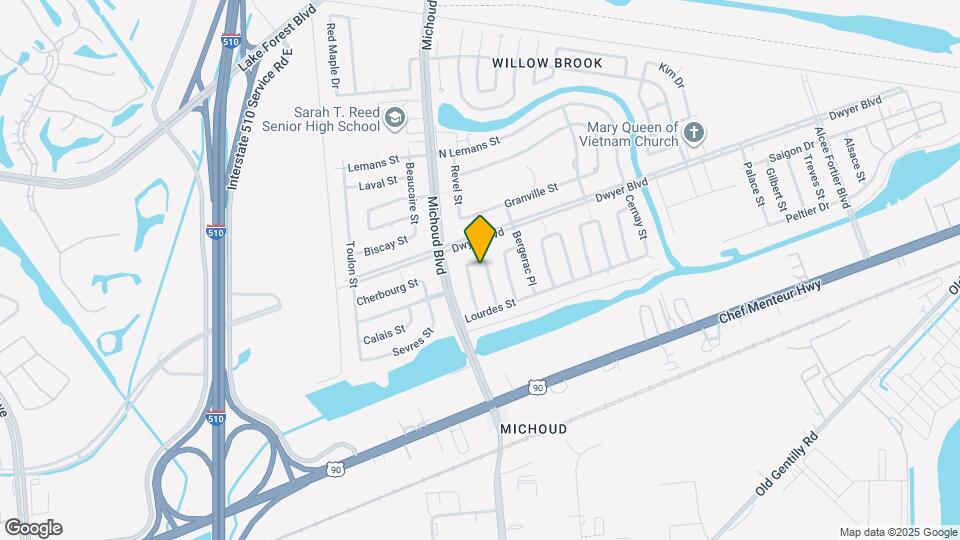 4933 Savoie Ct Map and Location Details