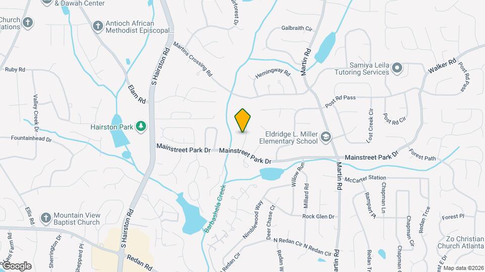 866 Brandy Oaks Ln Map and Location Details