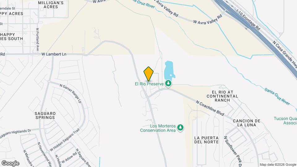 10207 N Onyx Moon Dr Map and Location Details