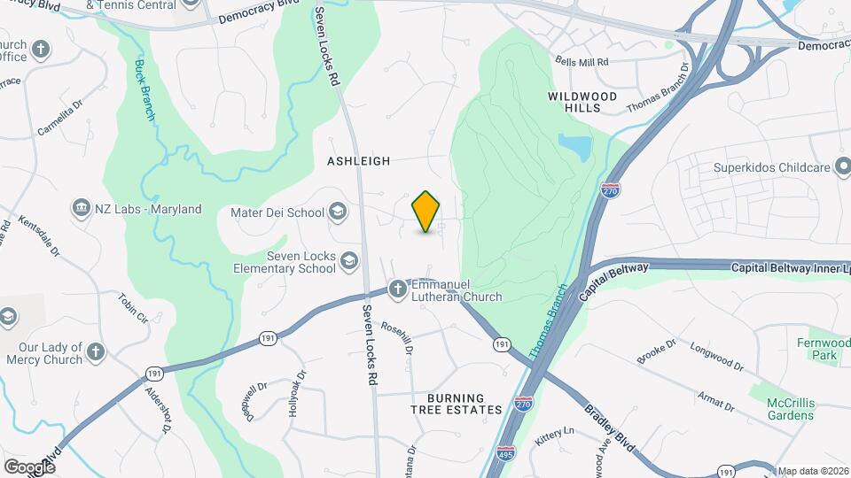 9612 Annlee Terrace Map and Location Details