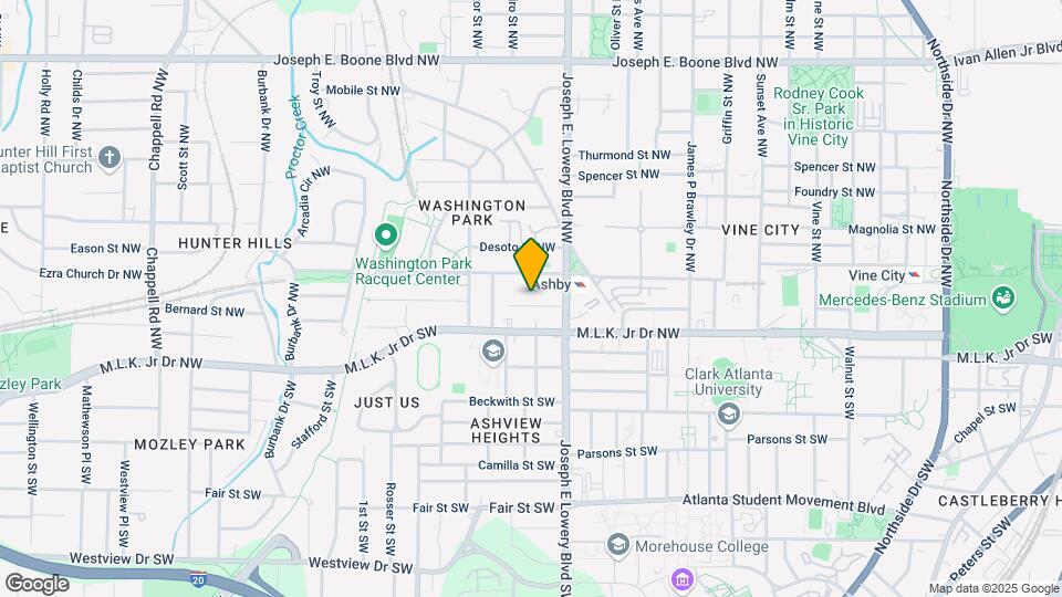 957 Harwell St NW Map and Location Details