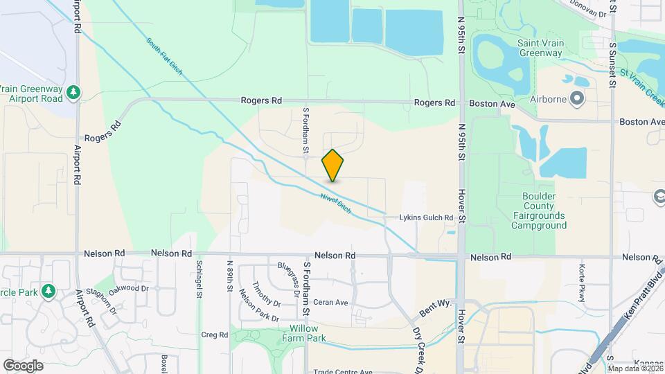 The Moraine Mapa y Detalles de la Ubicación
