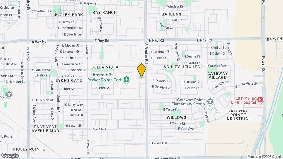 1873 S Follett Way Map and Location Details