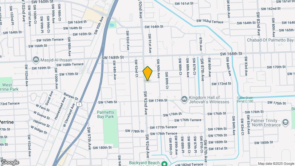 9170 SW 171st Ct Map and Location Details