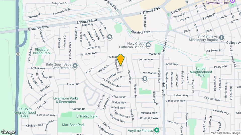 851 Carmel Ave Map and Location Details