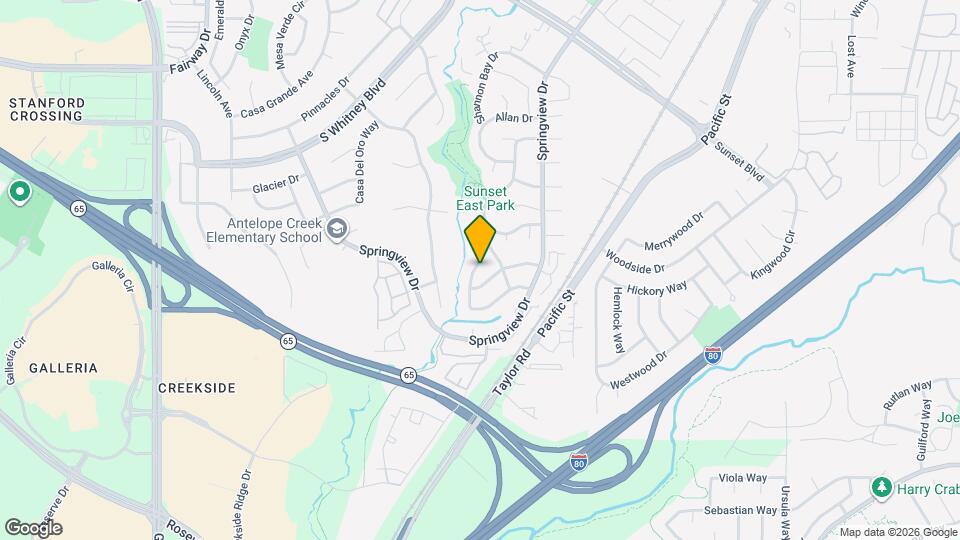 2911 Twin Creeks Ln Map and Location Details