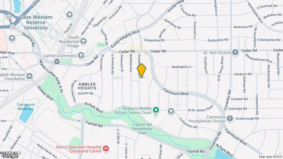 2257 Grandview Ave Map and Location Details