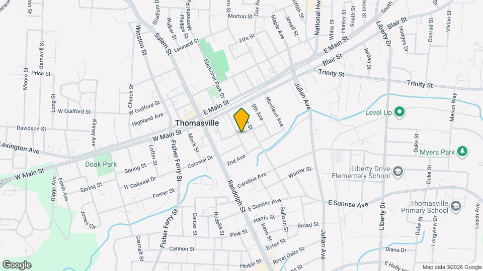 101 Montlieu Ave Map and Location Details