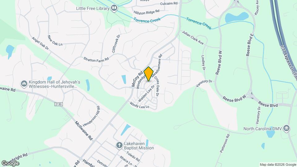 13036 Meadowmere Rd Mapa y Detalles de la Ubicación