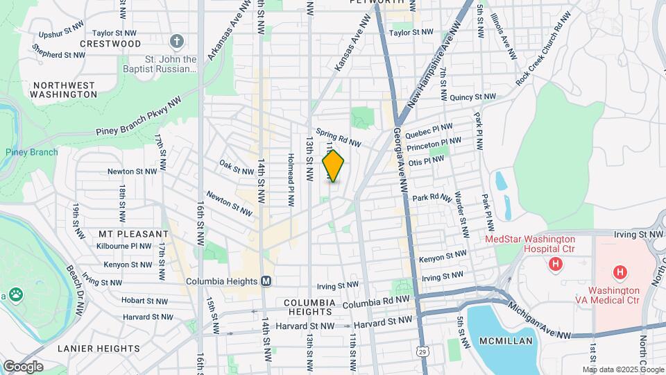 3511-3513 11th St NW Map and Location Details