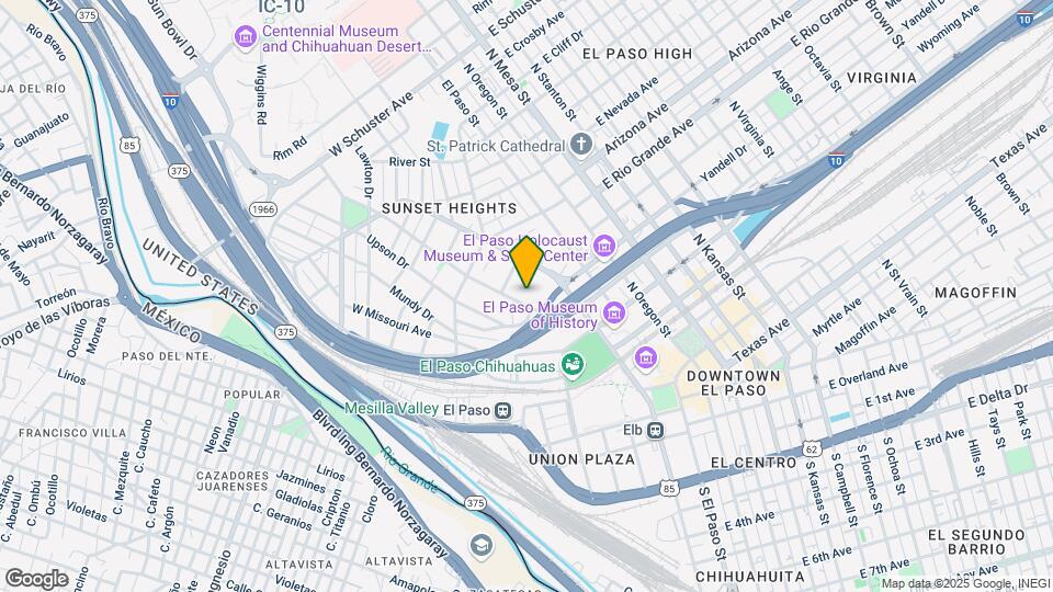 515 Prospect St Mapa y Detalles de la Ubicación