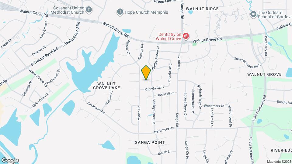 8606 Dena Cove W Mapa y Detalles de la Ubicación