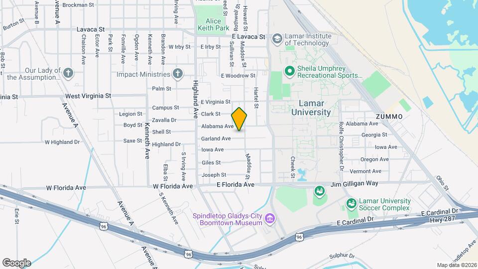 485 Garland St, Unit Garland Map and Location Details