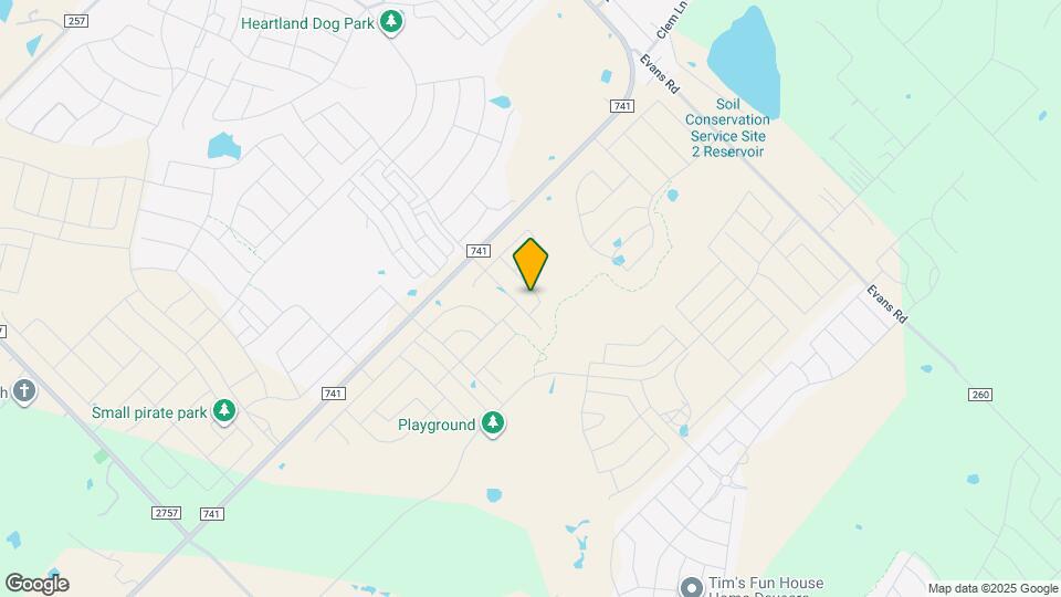 2507 Flight Trl Mapa y Detalles de la Ubicación