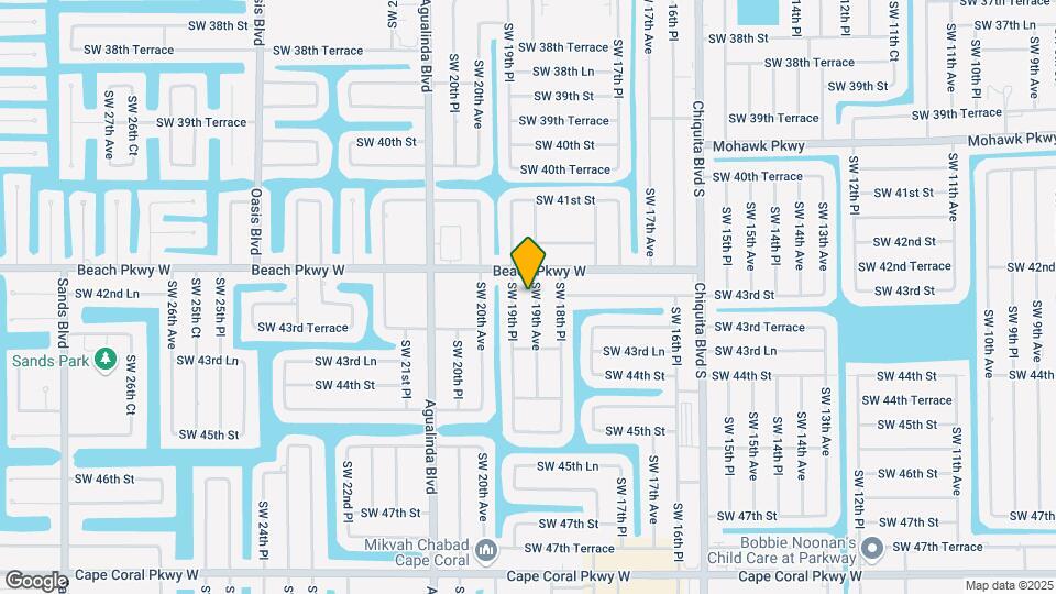 4302 SW 19th Ave Map and Location Details