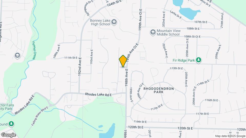 11221 197th Ave E Map and Location Details