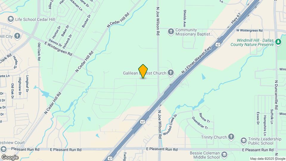 909 Clover Hill Ln Map and Location Details