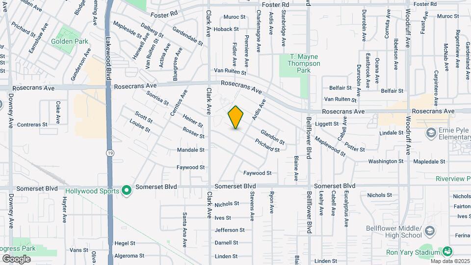 9538 Prichard St Map and Location Details