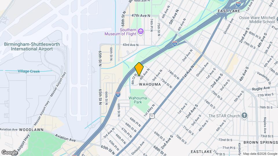 400 72nd St N Map and Location Details