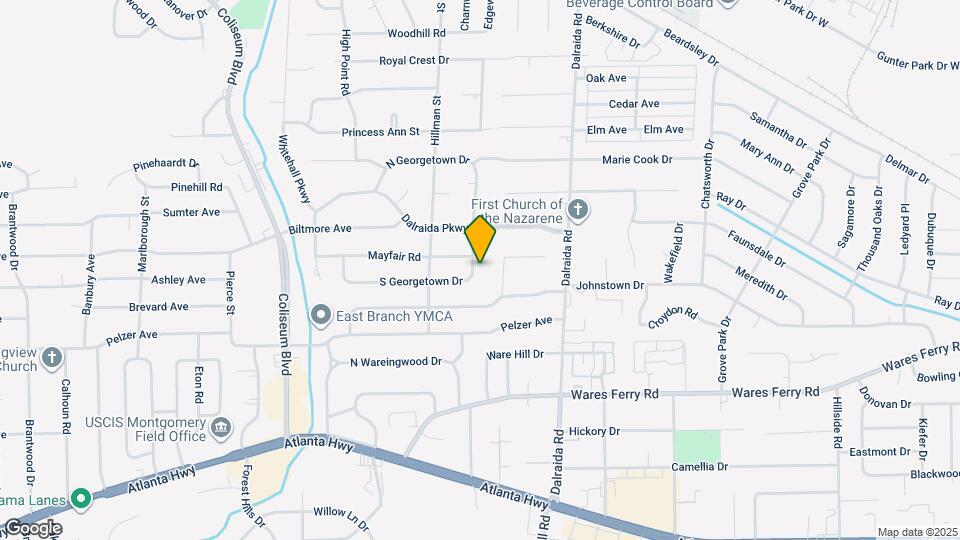 510 S Georgetown Dr Map and Location Details
