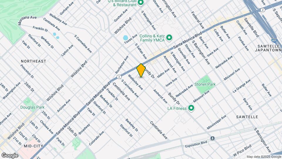 1515 Amherst Ave Map and Location Details