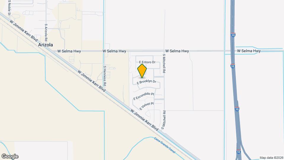 2028 E Brooklyn Dr Map and Location Details