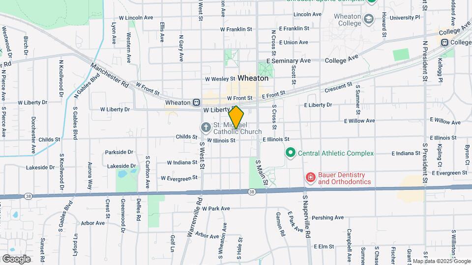 314 S Hale St Map and Location Details