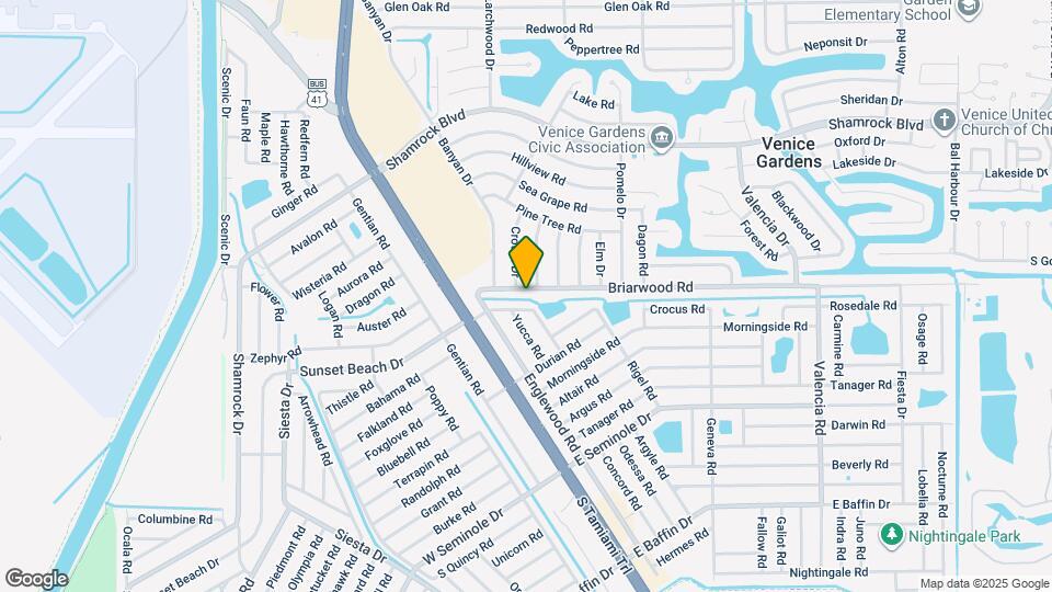 322 Briarwood Rd Map and Location Details