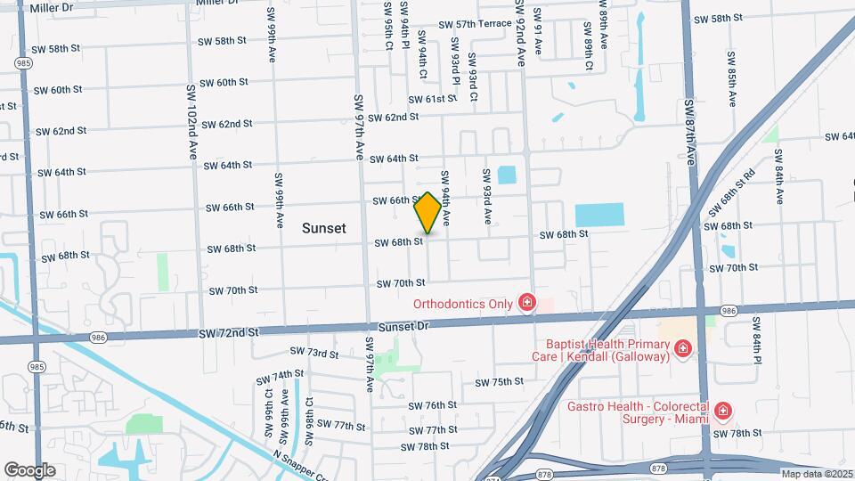 6XXX SW 94th Ct-Unit -A Map and Location Details