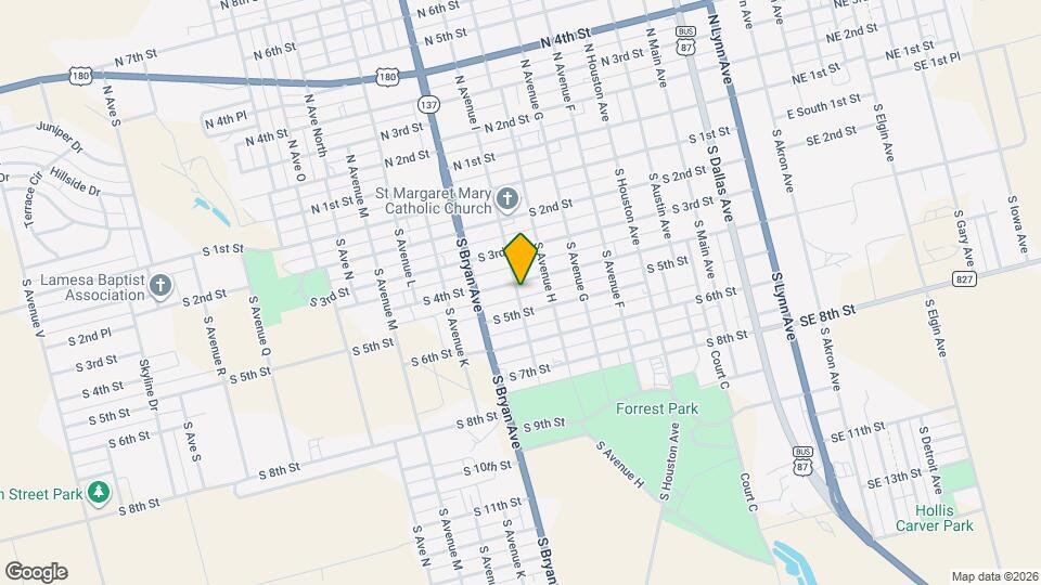 911 S 4th St Map and Location Details