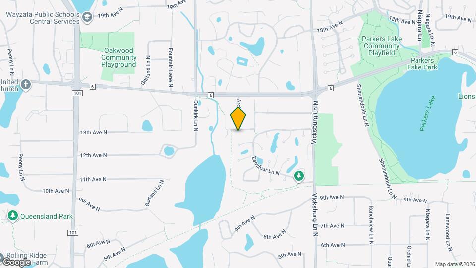 16405 13th Ave N Map and Location Details