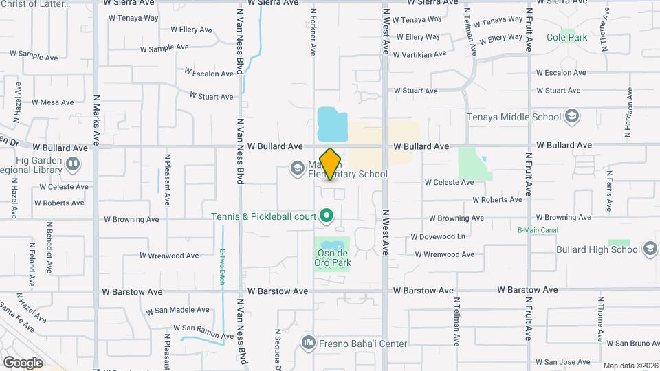 2160 W Juliet Way Map and Location Details