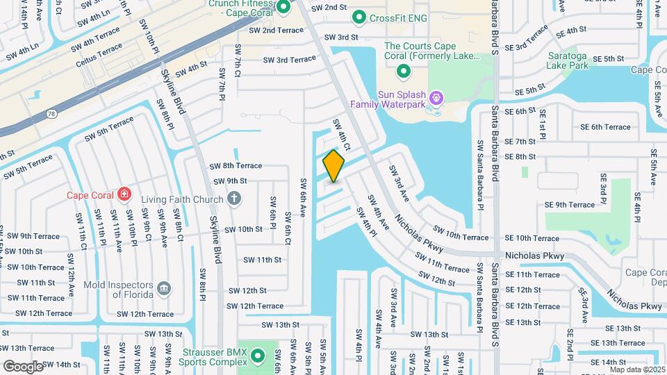 516 SW 8th St Map and Location Details