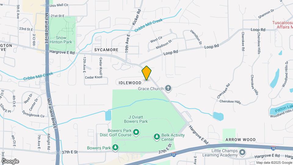 2202 Idlewood Dr Map and Location Details