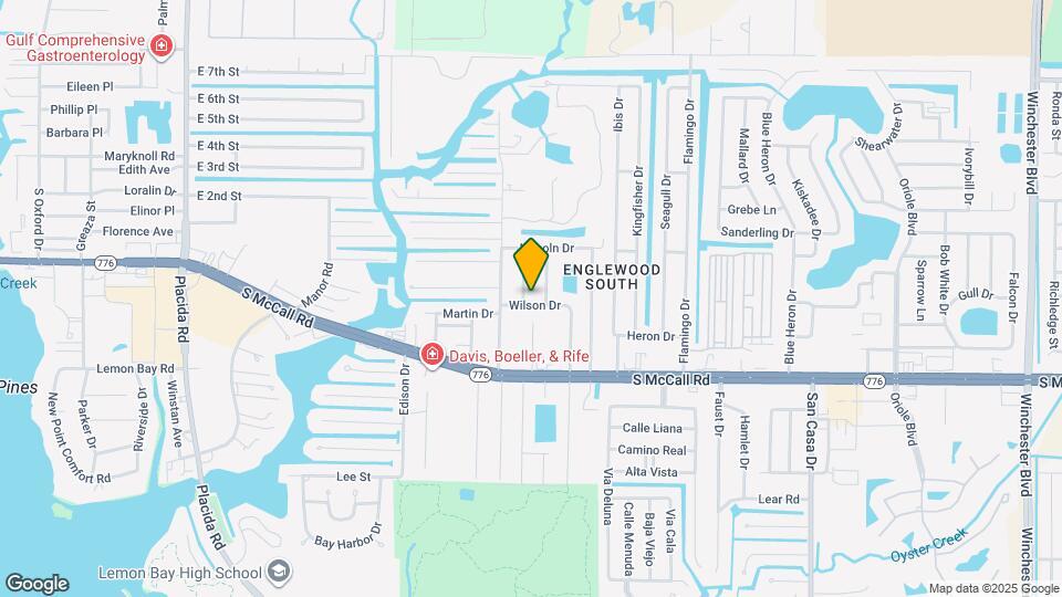 1289 Coral Ln Map and Location Details