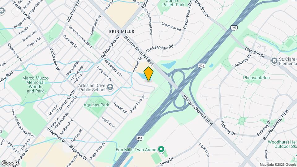 4710 Colombo Crescent Map and Location Details