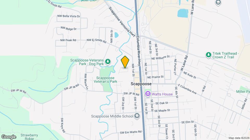 33037 NW Laurel St Map and Location Details